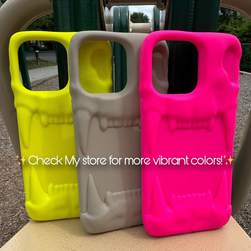 Yellow Skull Phone Case - Picture 7 of 7